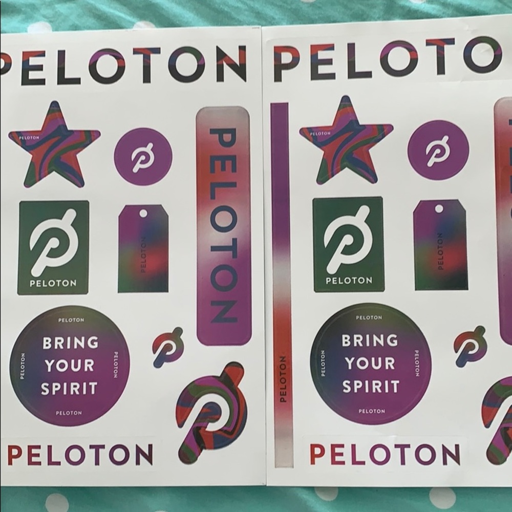 Peloton “Bring Your Spirit” Stickers